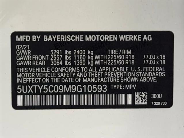 2021 BMW X3 xDrive30i