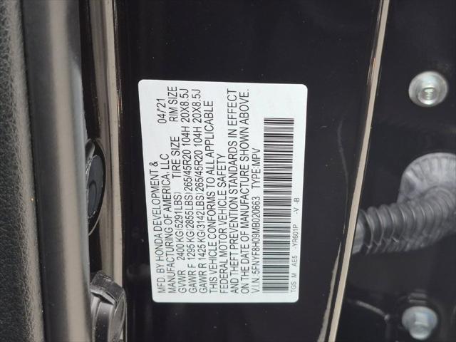 2021 Honda Passport AWD Elite