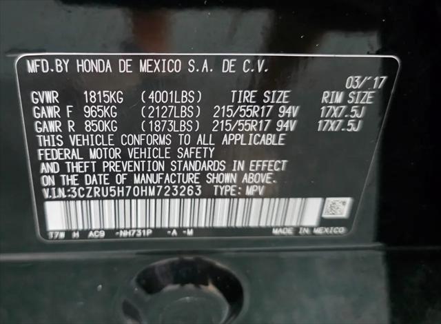 2017 Honda HR-V EX-L
