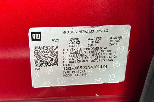 2022 Chevrolet Bolt EV FWD 2LT