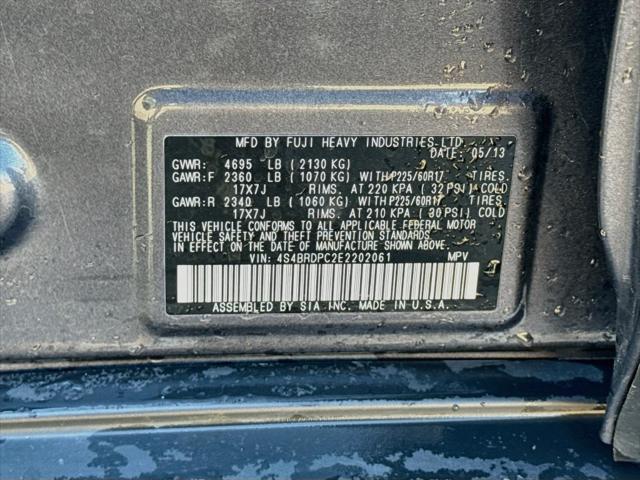 2014 Subaru Outback 3.6R Limited