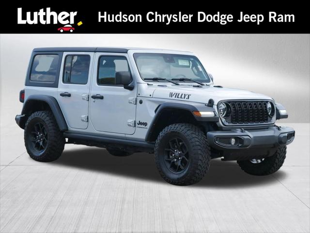 2024 Jeep Wrangler 4-Door Willys 4x4 for sale in Hudson, WI