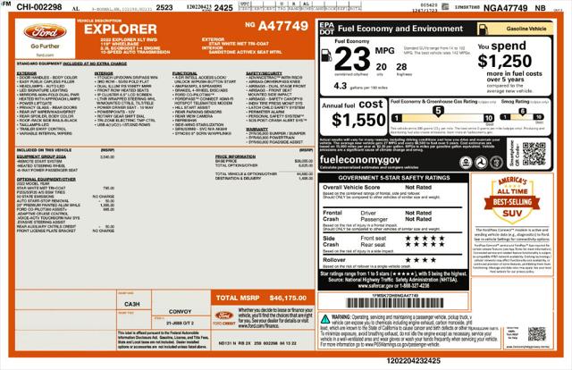Used 2022 Ford Explorer XLT For Sale in Muscle Shoals, AL