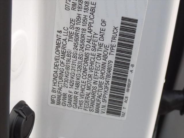 2026 Honda Ridgeline RTL