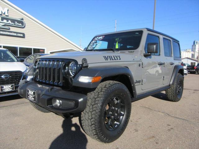 2023 Jeep Wrangler 4-Door Willys 4x4 for sale in Sioux City, IA
