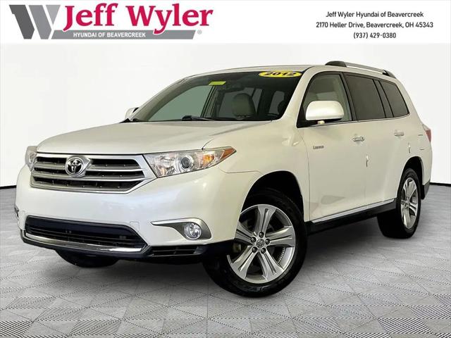 2012 Toyota Highlander Limited V6 for sale near Dayton, OH