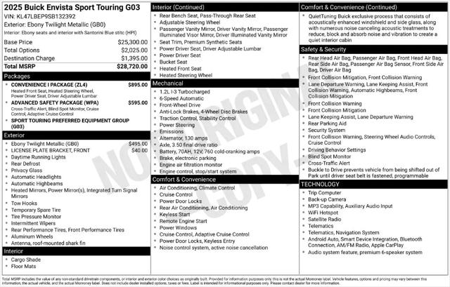 2025 Buick NV Sport Touring FWD for sale in White Plains, NY