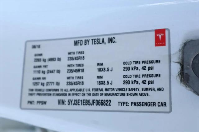 2018 Tesla Model 3 Long Range