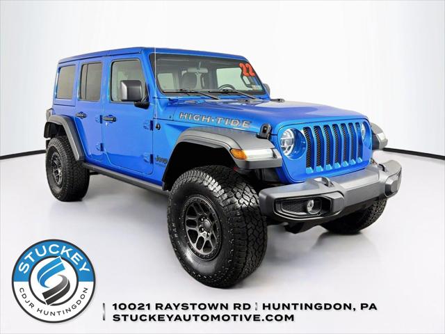 2022 Jeep Wrangler Unlimited High Tide 4x4 2022 Jeep Wrangler Unlimited High Tide 4x4