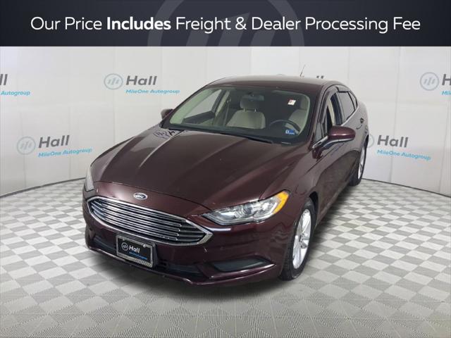 2018 Ford Fusion SE 2018 Ford Fusion SE