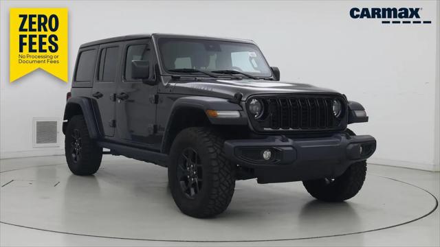 2024 Jeep Wrangler 4-Door Willys 4x4 for sale in Kennesaw, GA