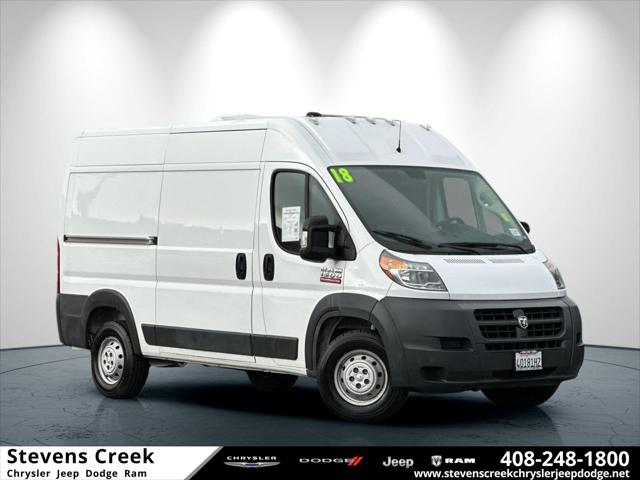 2018 Ram ProMaster Cargo Van High Roof 136 WB for sale in San Jose, CA
