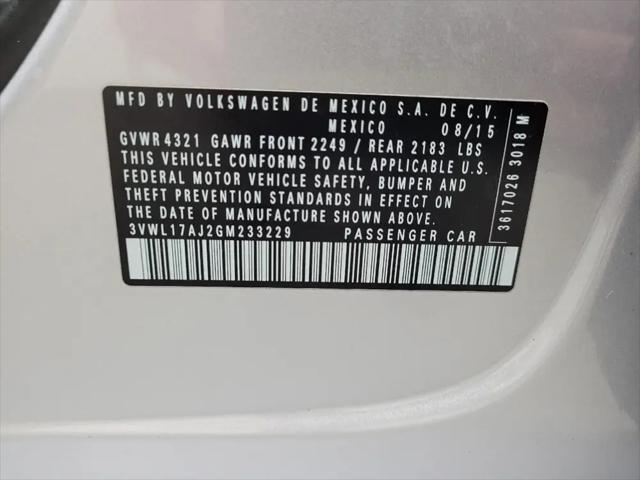 2016 Volkswagen Jetta 1.8T SEL