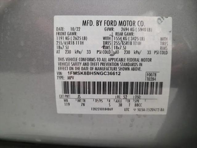 2022 Ford Explorer Base