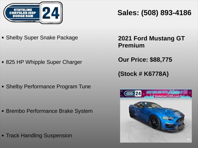 2021 Ford Mustang GT Premium Fastback