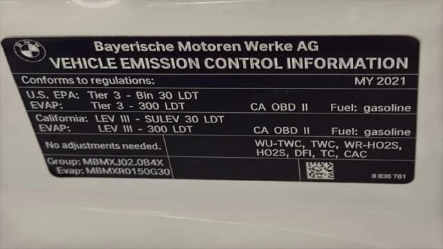 2021 BMW X3 xDrive30i