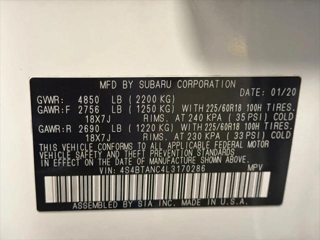 2020 Subaru Outback Limited