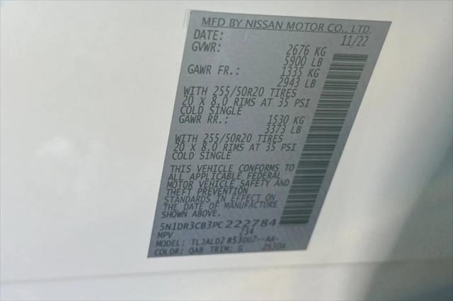 2023 Nissan Pathfinder SL FWD