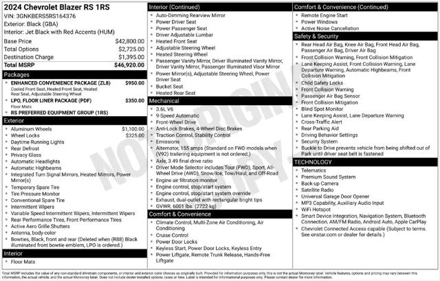 2024 Chevrolet Blazer FWD RS