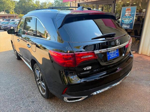 2017 Acura MDX w/Advance  Entertainment Pkgs