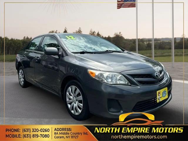 2012 Toyota Corolla LE for sale in Coram, NY