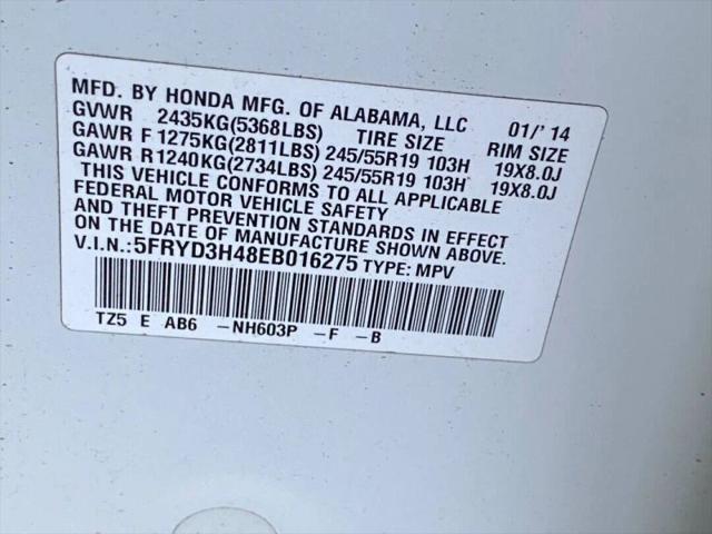 2014 Acura MDX Technology Package