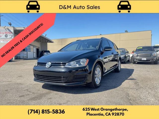 2017 Volkswagen Golf SportWagen TSI S for sale in Placentia, CA