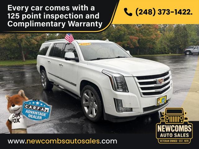 2020 Cadillac Escalade ESV 4WD Premium Luxury for sale in Auburn Hills, MI