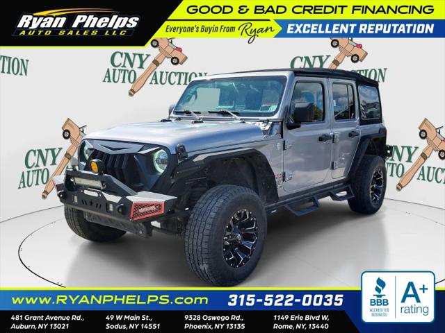 2018 Jeep Wrangler Unlimited Sport S 4x4 for sale in Auburn, NY