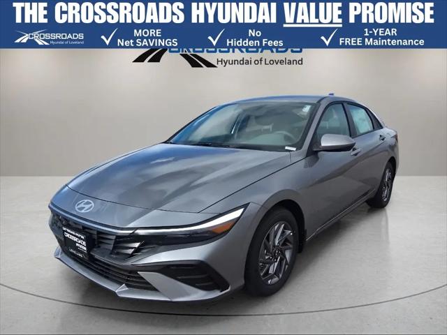 2026 Hyundai Elantra Hybrid Blue for sale in Loveland, CO