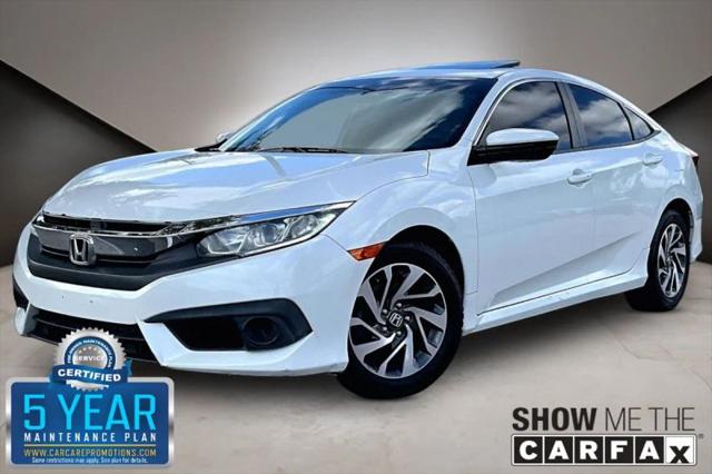 2018 Honda Civic EX for sale in Dallas, TX