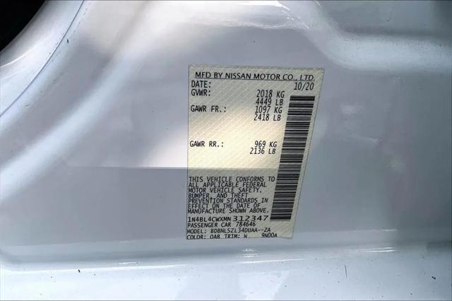 2021 Nissan Altima SR Intelligent AWD