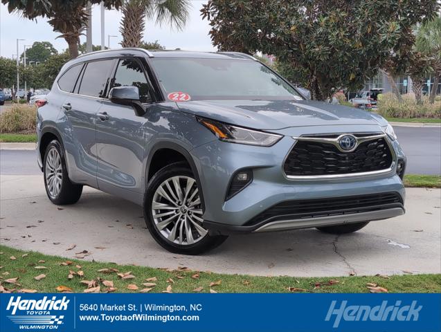 2022 Toyota Highlander Hybrid Platinum for sale in Wilmington, NC