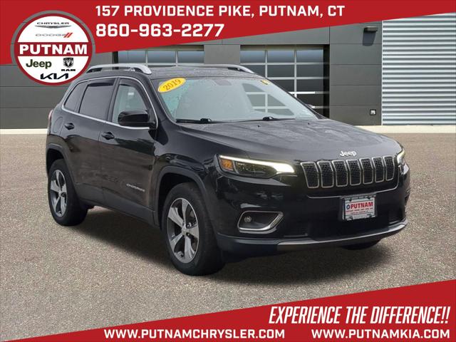 2019 Jeep Cherokee Limited 4x4 for sale in Putnam, CT