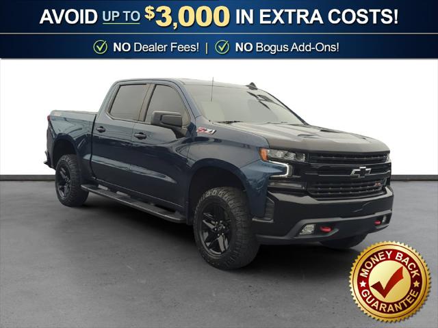 Used 2021 Chevrolet Silverado 1500 4WD Crew Cab Short Bed LT Trail Boss For Sale in Muscle Shoals, AL
