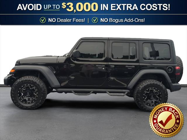 Used 2021 Jeep Wrangler Unlimited Willys 4x4 For Sale in Muscle Shoals, AL