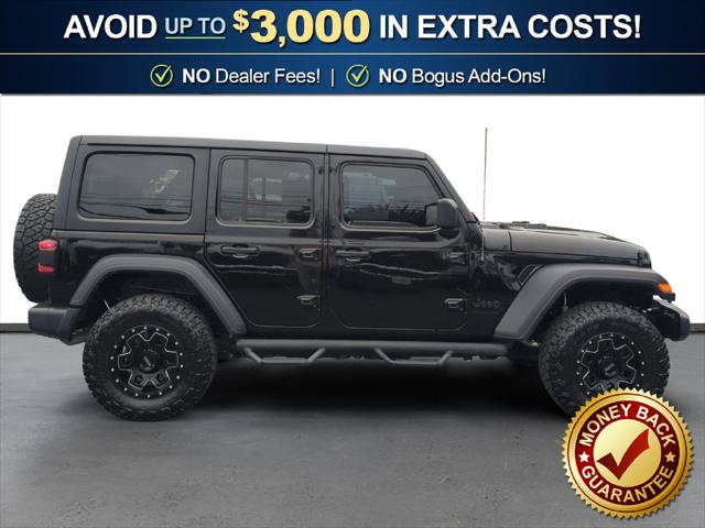Used 2021 Jeep Wrangler Unlimited Willys 4x4 For Sale in Muscle Shoals, AL