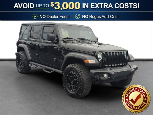Used 2021 Jeep Wrangler Unlimited Willys 4x4 For Sale in Muscle Shoals, AL