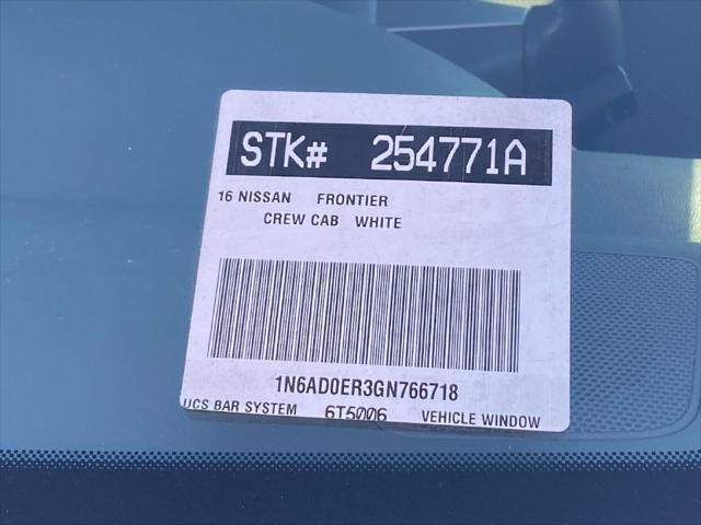 2016 Nissan Frontier SV
