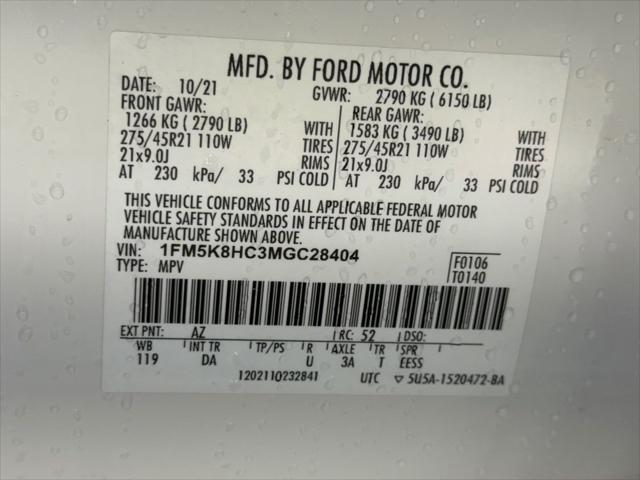 2021 Ford Explorer Platinum