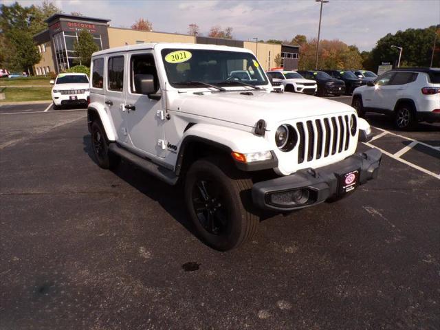 2021 Jeep Wrangler Sahara Altitude 4x4 for sale in Millbury, MA