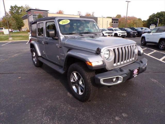 2021 Jeep Wrangler Sahara 4x4 for sale in Millbury, MA