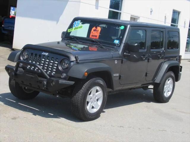 2017 Jeep Wrangler Unlimited Sport 4x4 for sale in Concord, NH