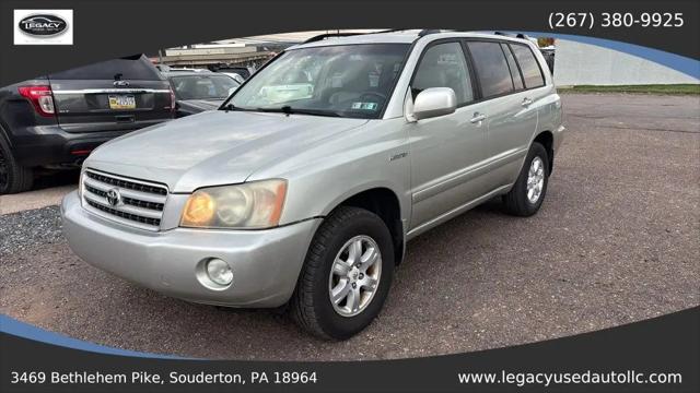 2003 Toyota Highlander Limited V6 for sale in Souderton, PA