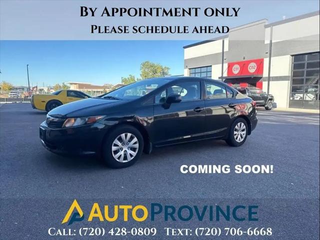2012 Honda Civic LX for sale in Castle Rock, CO