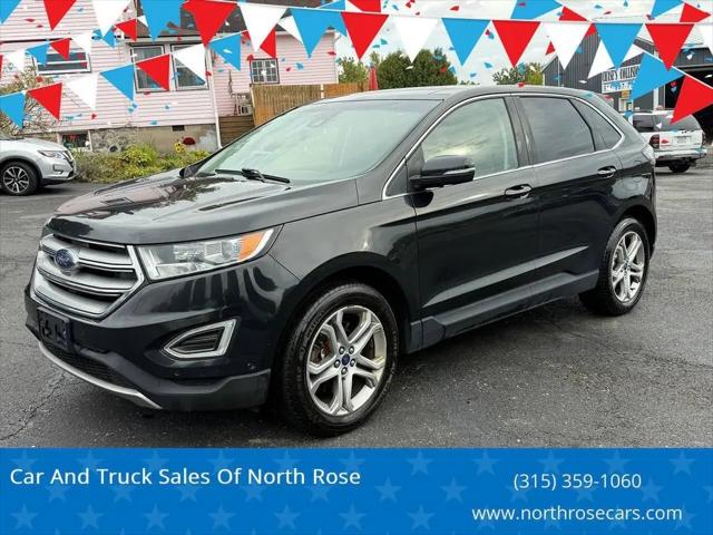 2015 Ford Edge Titanium for sale in North Rose, NY