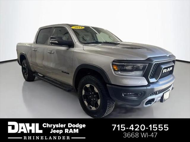 2019 Ram 1500 Rebel Crew Cab 4x4 57 Box for sale in Rhinelander, WI