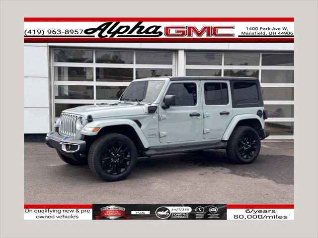 2023 Jeep Wrangler 4xe Sahara 4x4 for sale in Ontario, OH
