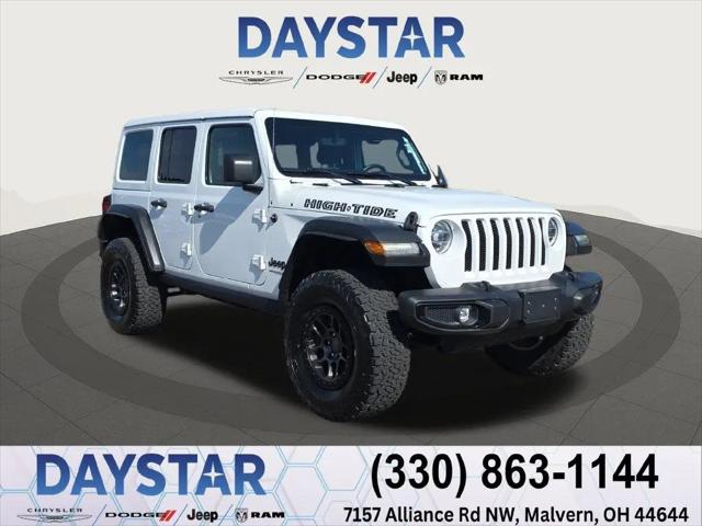 2022 Jeep Wrangler Unlimited High Tide 4x4 for sale in Malvern, OH
