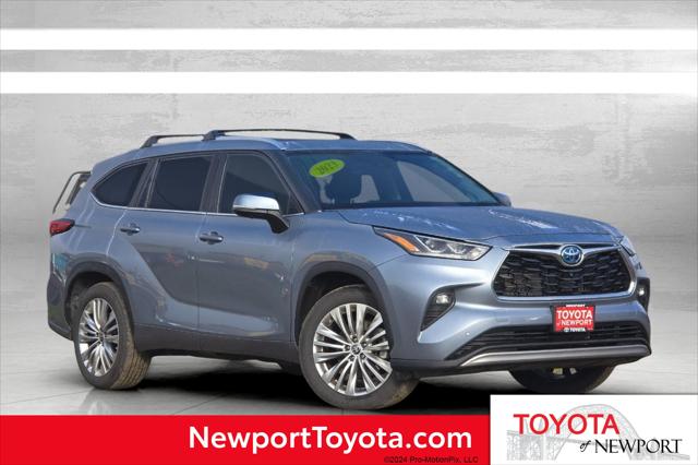 2023 Toyota Highlander Hybrid Platinum for sale in Newport, OR